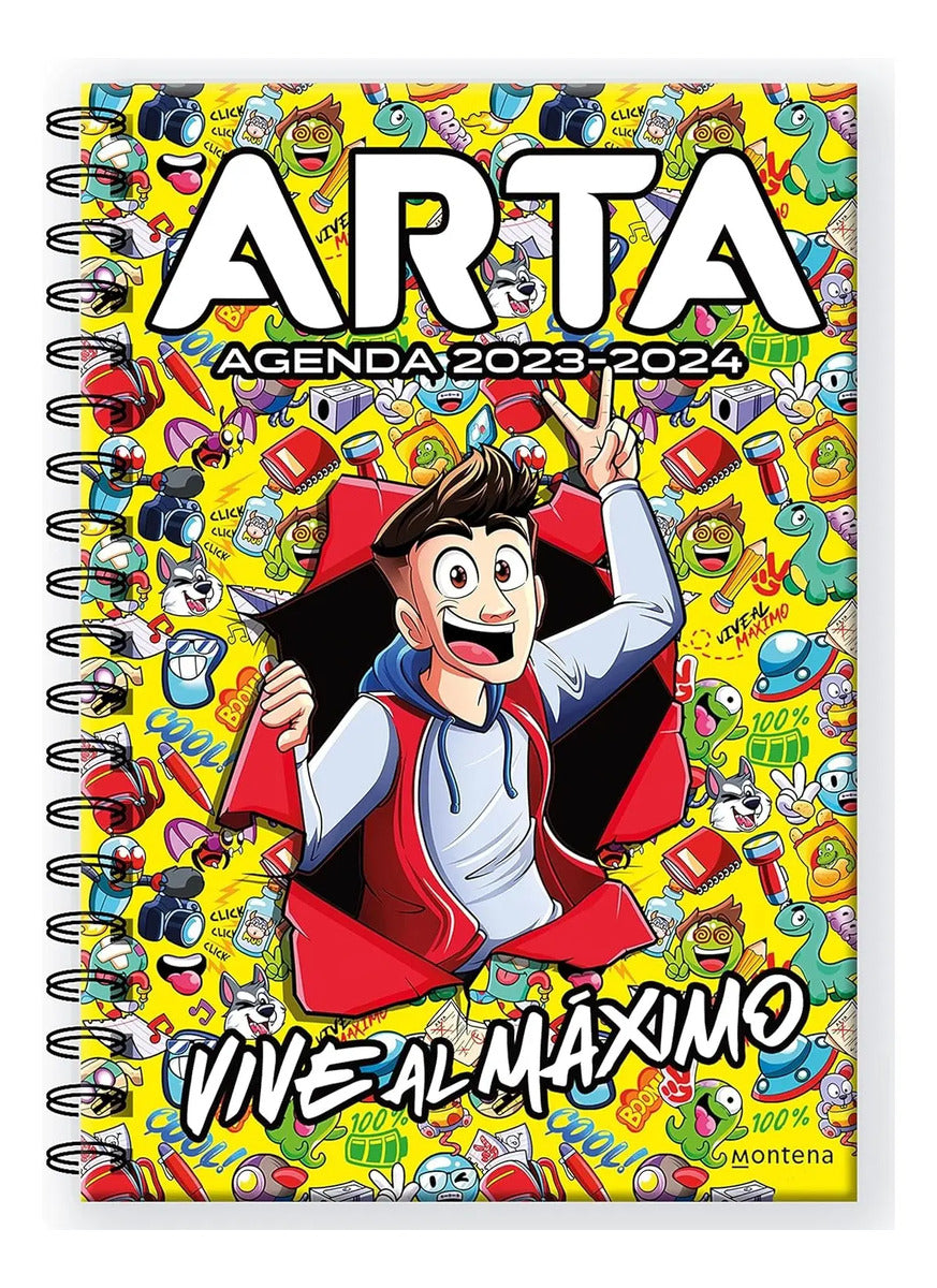 Portada de Libro Arta Agenda 2023-2024 [ Vive Al Máximo ] Original