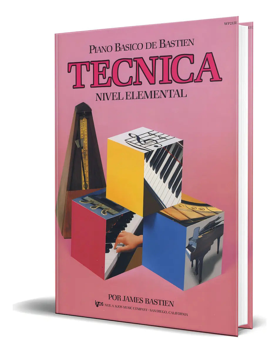 Portada de Libro Tecnica Nivel Elemental [ James Bastien ] Original, De James Bastien. Editorial Neil A Kjos Music Company,…
