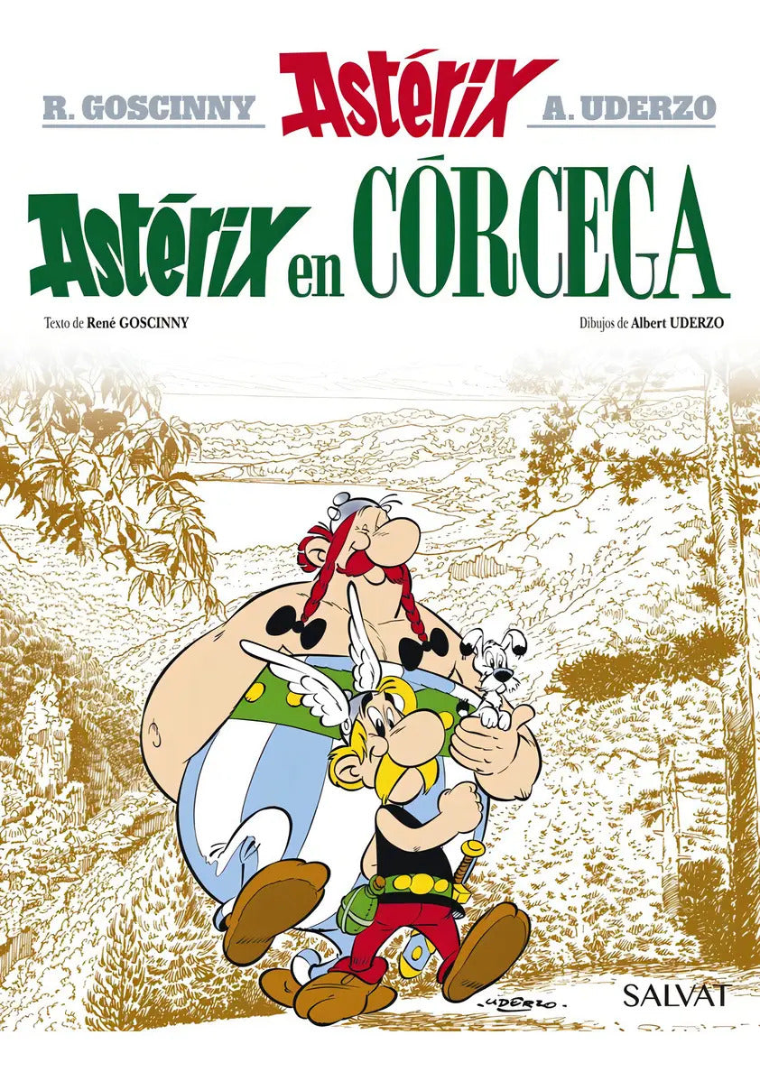 Portada de Astérix En Córcega, De Goscinny, René. Editorial Bruño, Tapa Dura En Español
