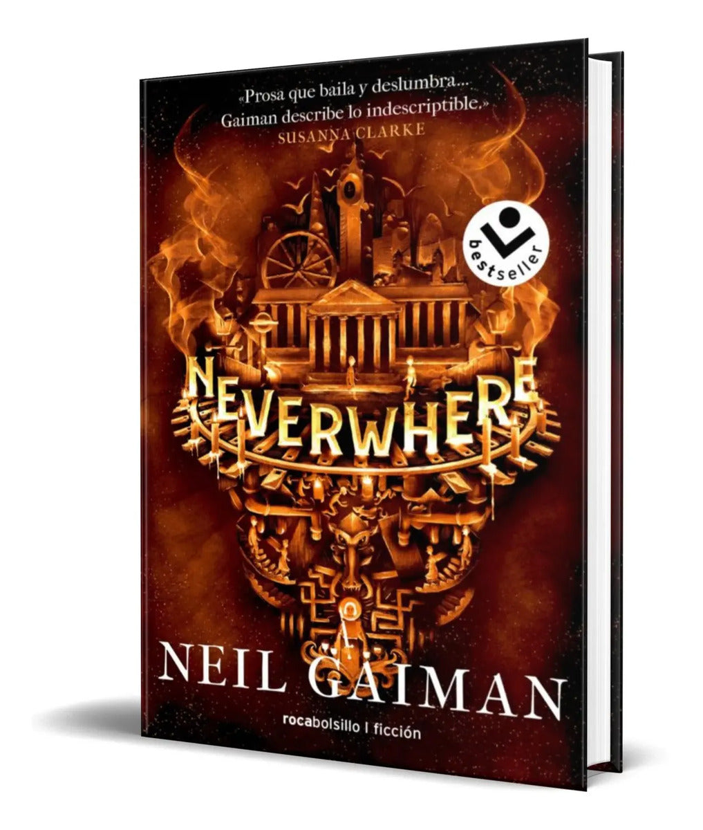 Portada de Libro Neverwhere [ Neil Gaiman ] Original