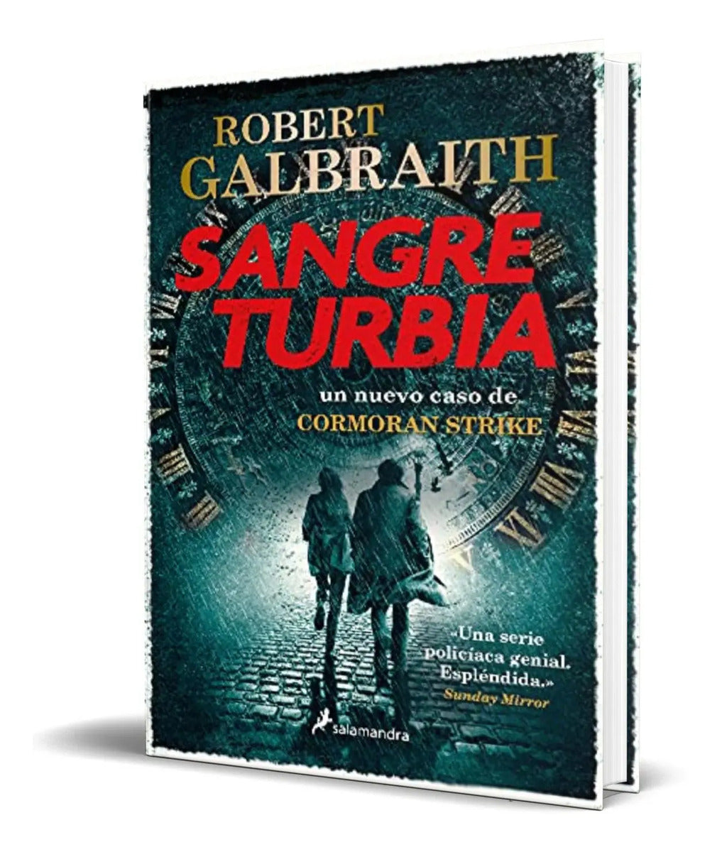 Portada de Libro Sangre Turbia [ Un Nuevo Caso De Cormoran Strike ]