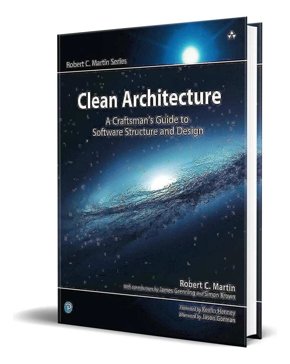 Portada de Libro Clean Architecture A Craftsman's Guide To Software