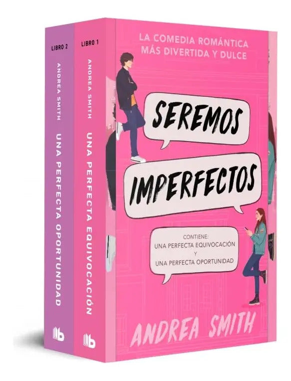 Portada de Seremos imperfectos Pack [ Andrea Smith ] Novela Juvenil