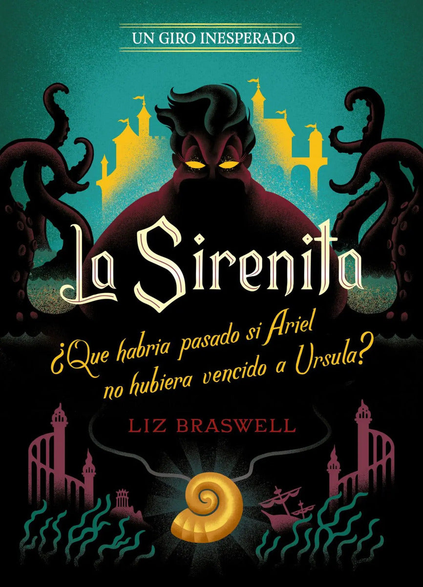 Portada de Libro La Sirenita [ Un Giro Inesperado ] Ariel Por Disney