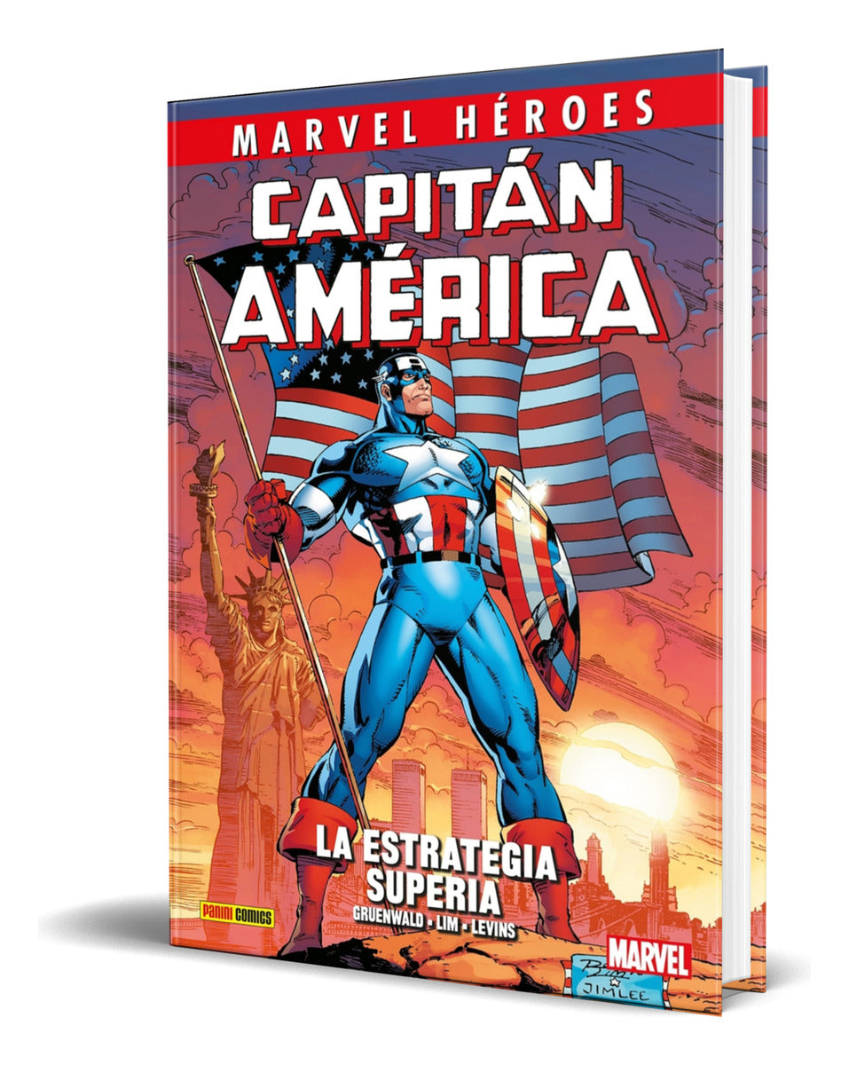 Portada de Libro Capitán América [ La Estrategia Superia ] Original