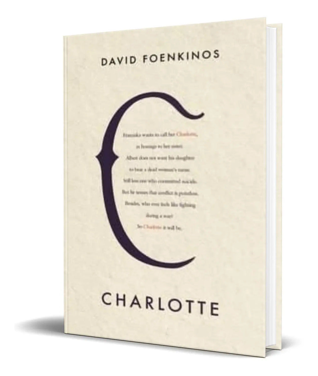 Portada de Libro Charlotte [ David Foenkinos ] Original