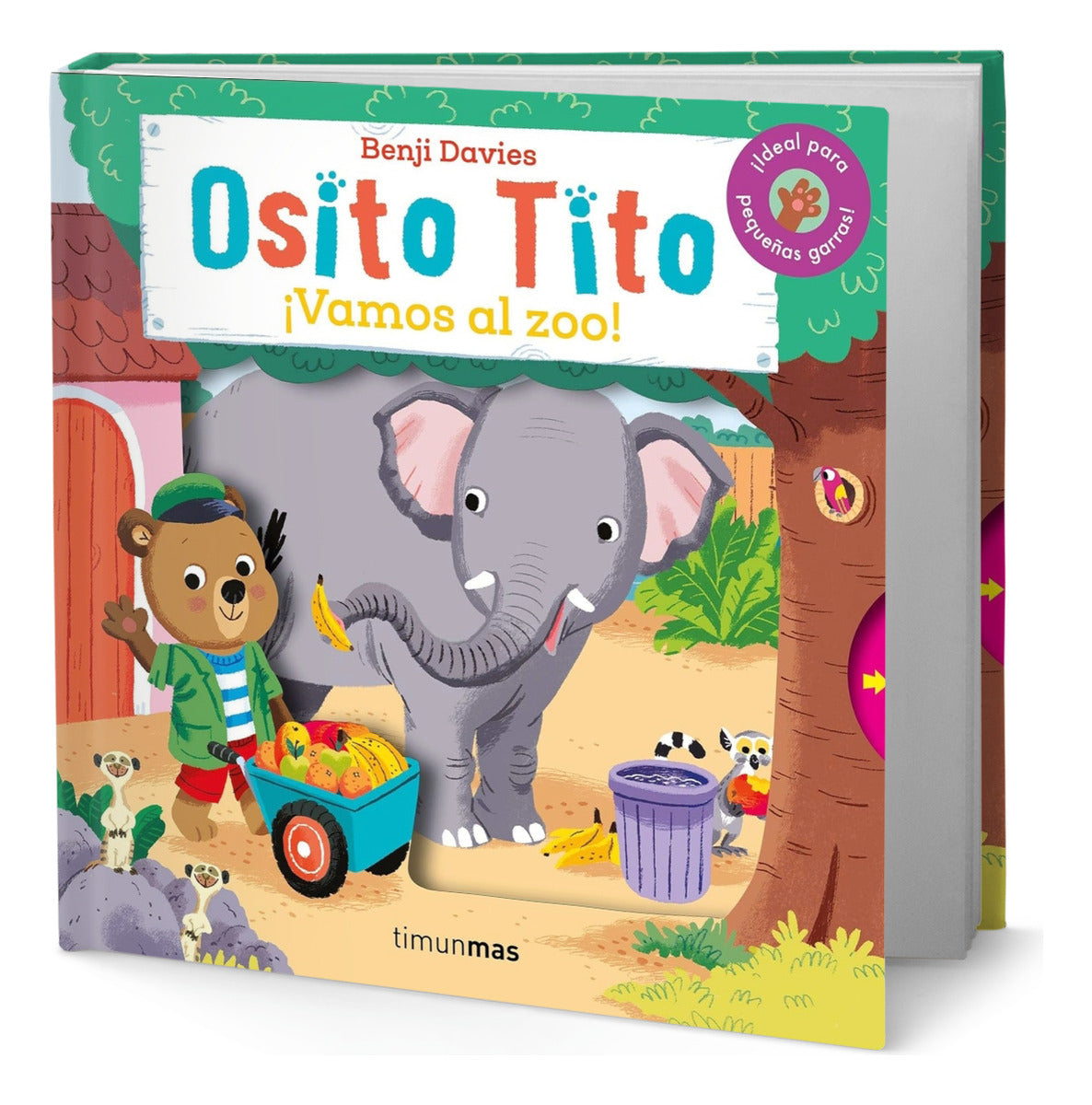 Portada de Libro Osito Tito [ ¡vamos Al Zoo! ] Original