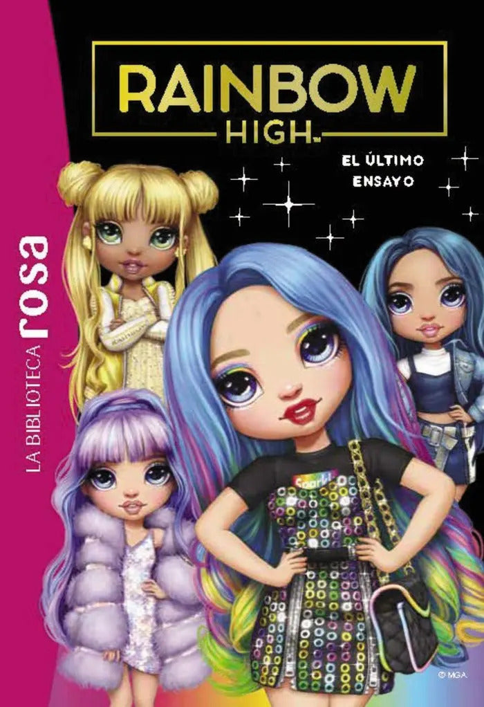 Portada de Biblioteca Rosa Rainbow High 7, De Rubio-barreau, Vanessa. Editorial Hachette En Español