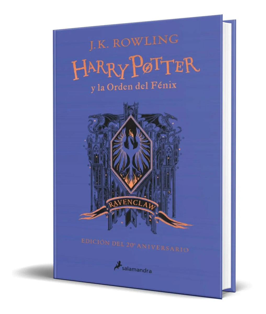 Portada de Harry Potter Y La Orden Del Fénix [ Ravenclaw ] Pasta Dura