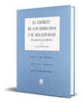 Portada de Libro El Espíritu De Los Derechos Y Su Relatividad Original