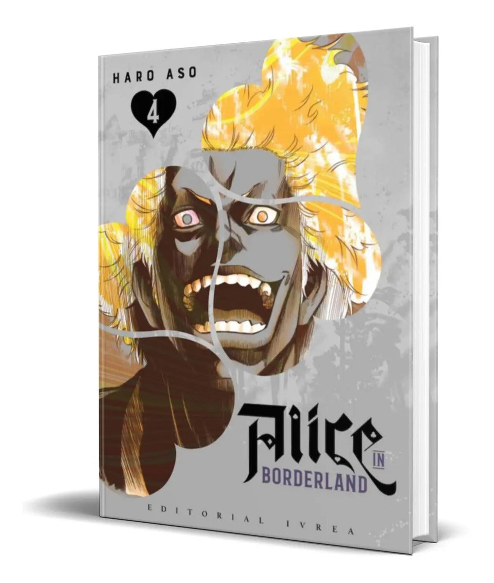 Portada de Libro Alice In Borderland 4 [ Haro Aso ] Original