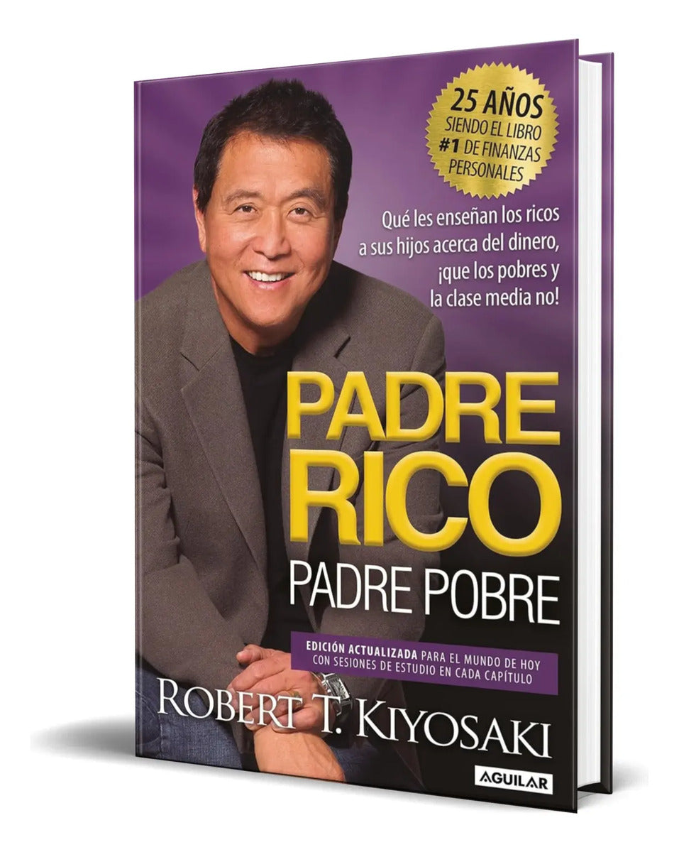 Portada de Libro Padre Rico, Padre Pobre [ Robert T Kiyosaki ] Original