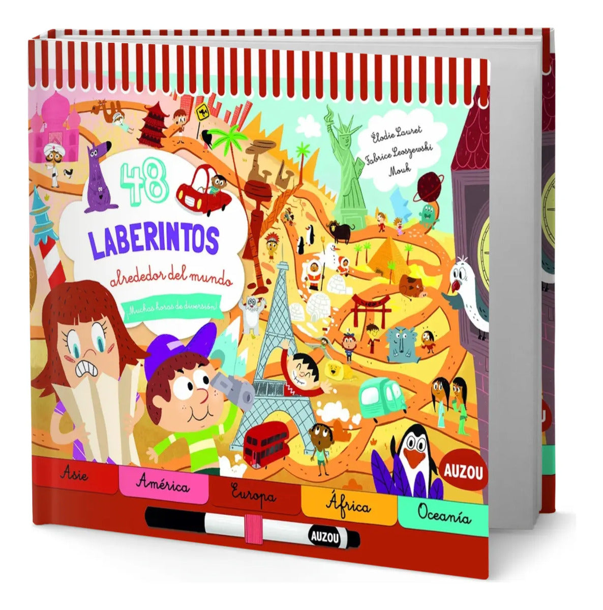 Portada de Libro 48 Laberintos Alrededor Del Mundo [ Original ]