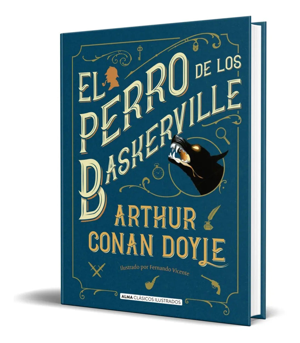 Portada de Libro El Perro De Los Baskerville [ Pasta Dura ] Original