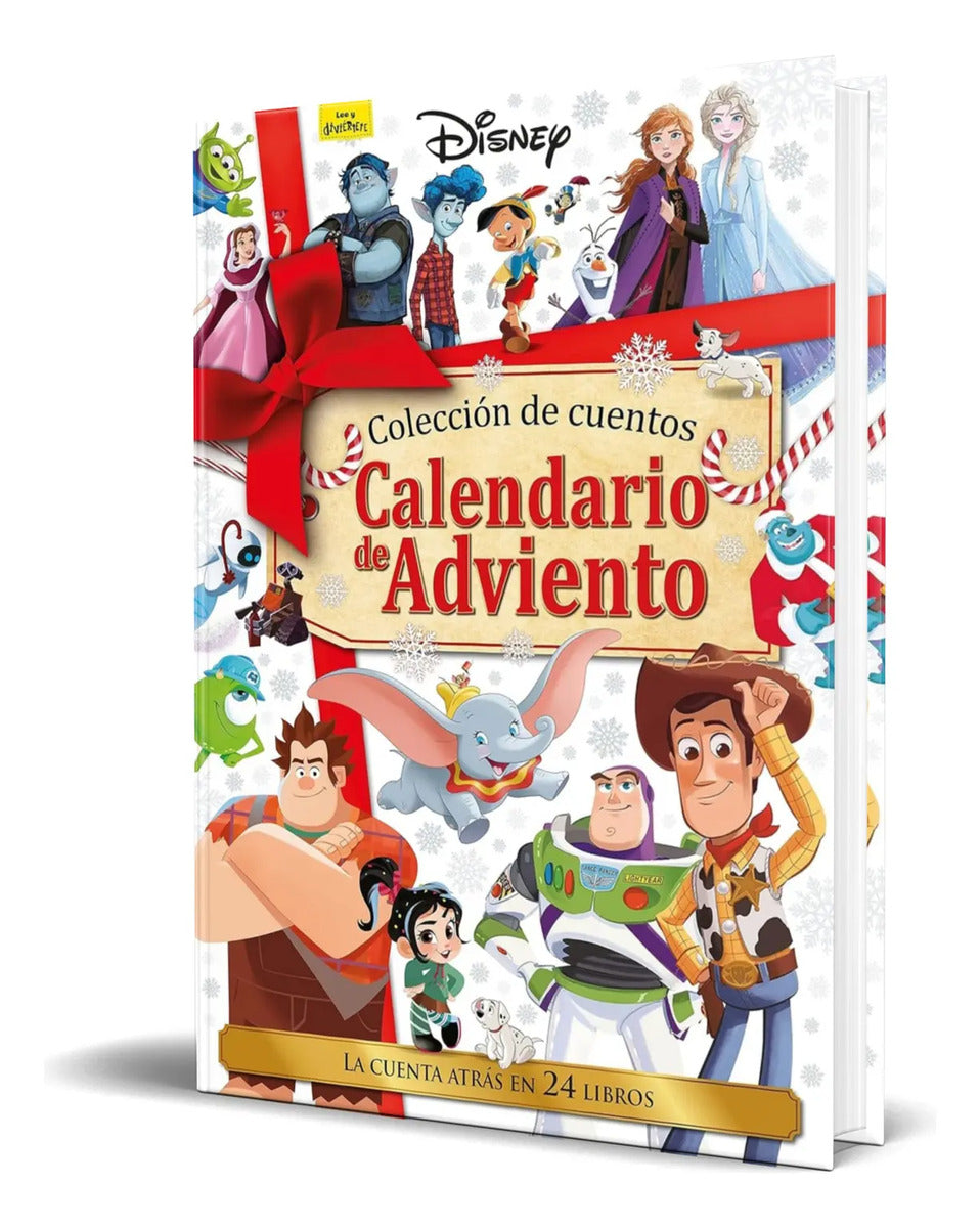 Portada de Libro Disney. Calendario De Adviento [ Original ]