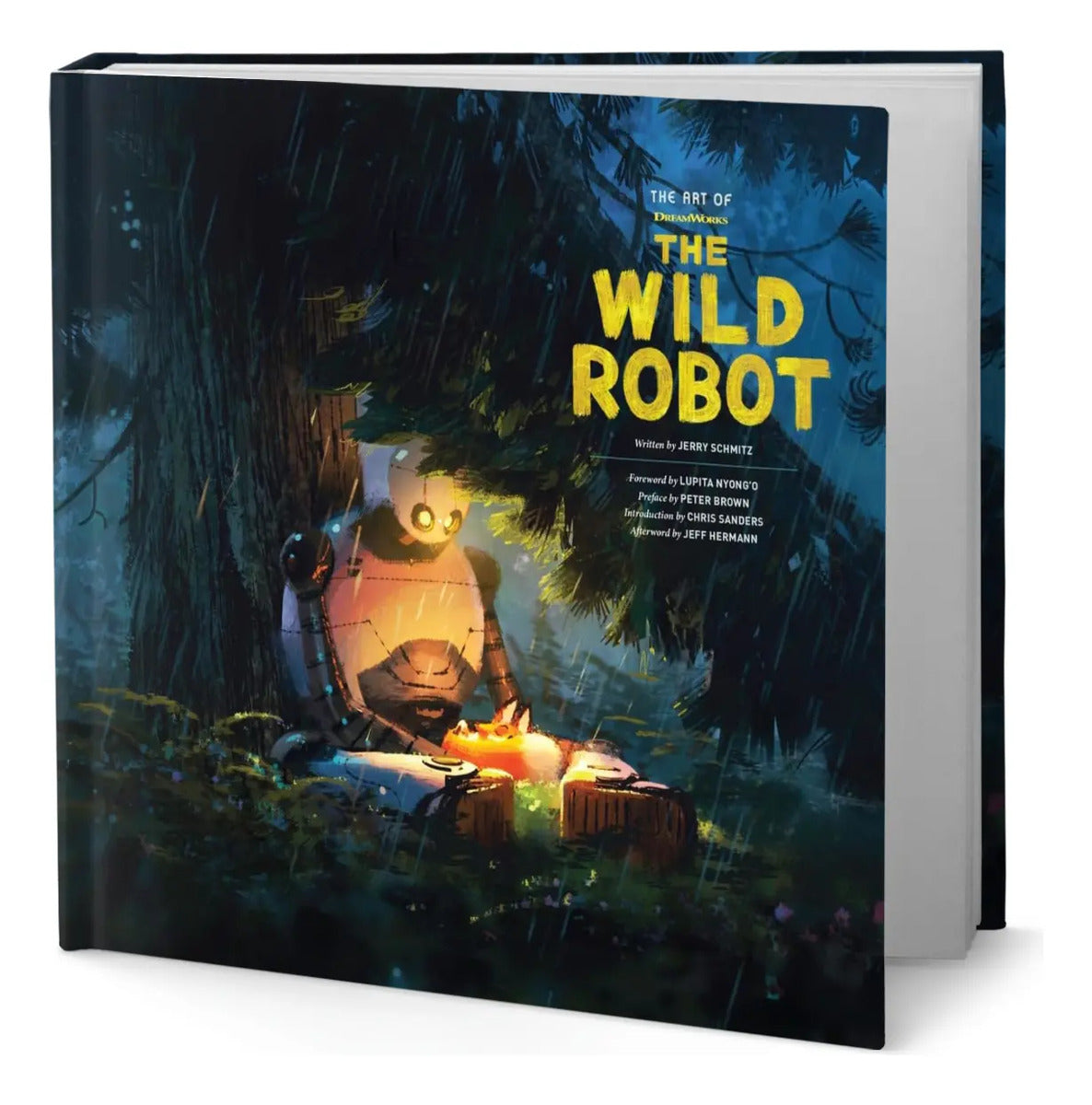 Portada de Libro Dreamworks The Wild Robot [ Pasta Dura ] Original