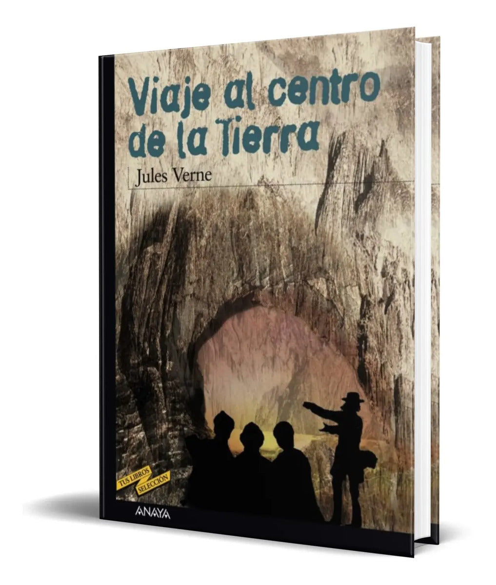Portada de Libro Viaje Al Centro De La Tierra [ Julio Verne ] Original