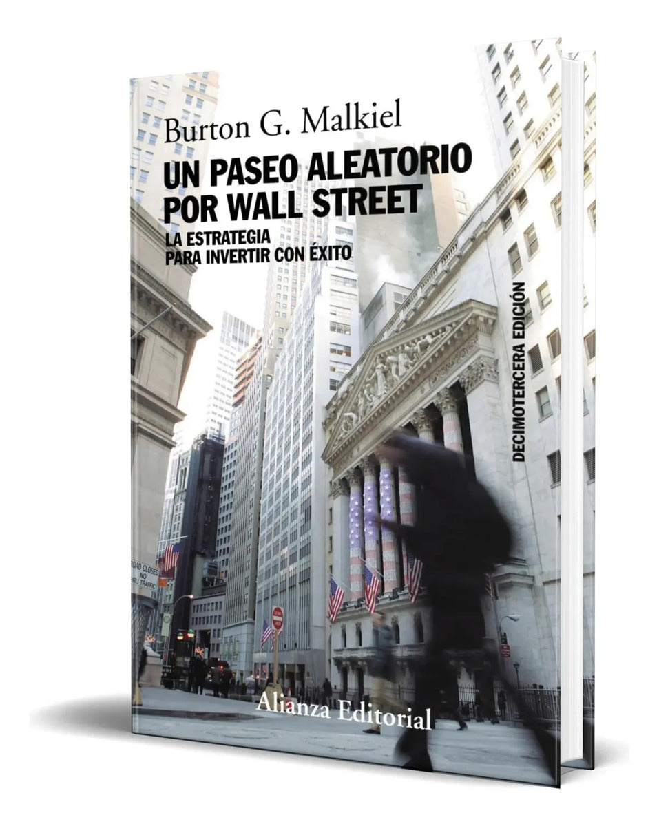 Portada de Libro Un Paseo Aleatorio Por Wall Street [ Español] Original
