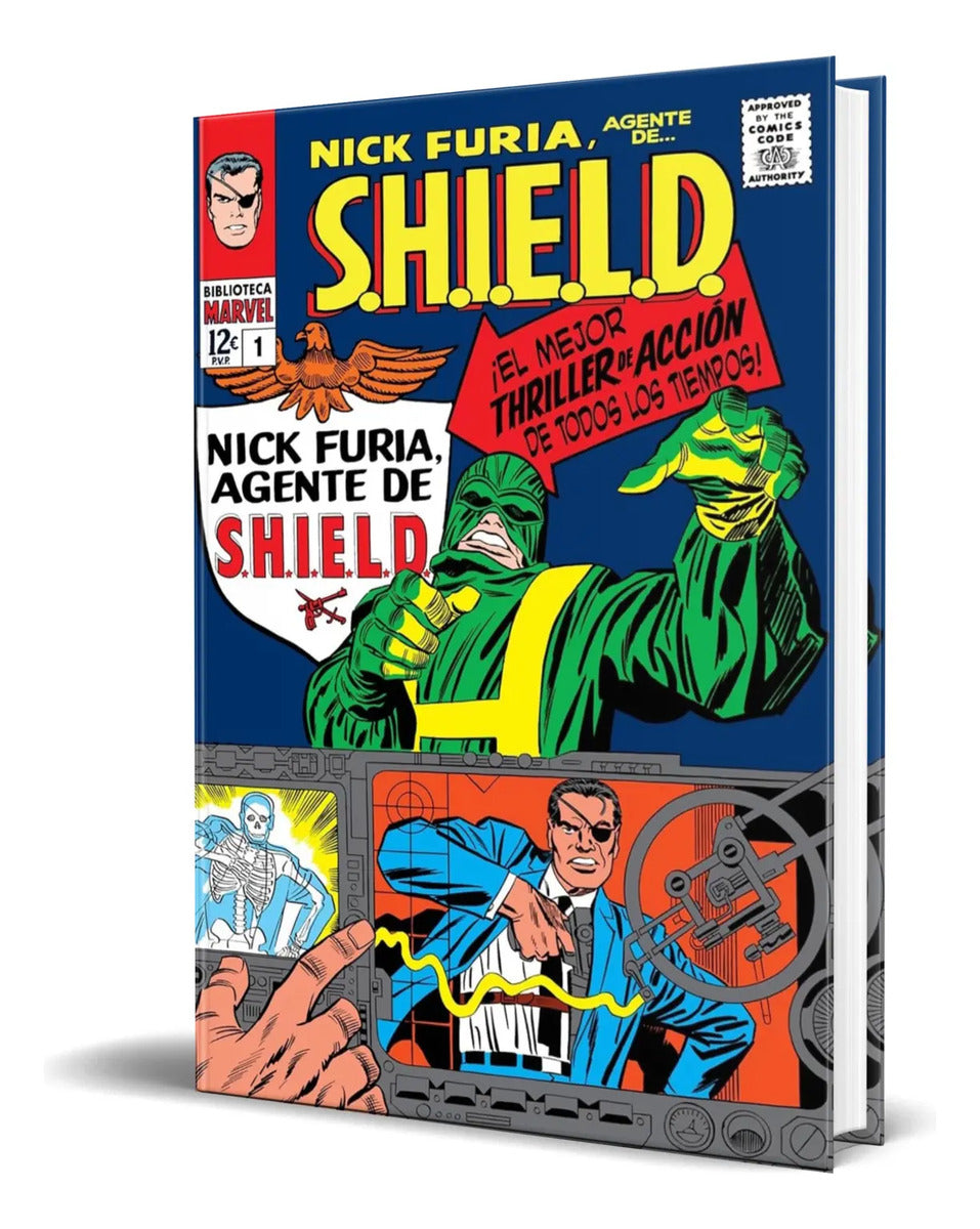 Portada de Libro Nick Furia, Agente De S.h.i.e.l.d. Vol.1 [ Original ]