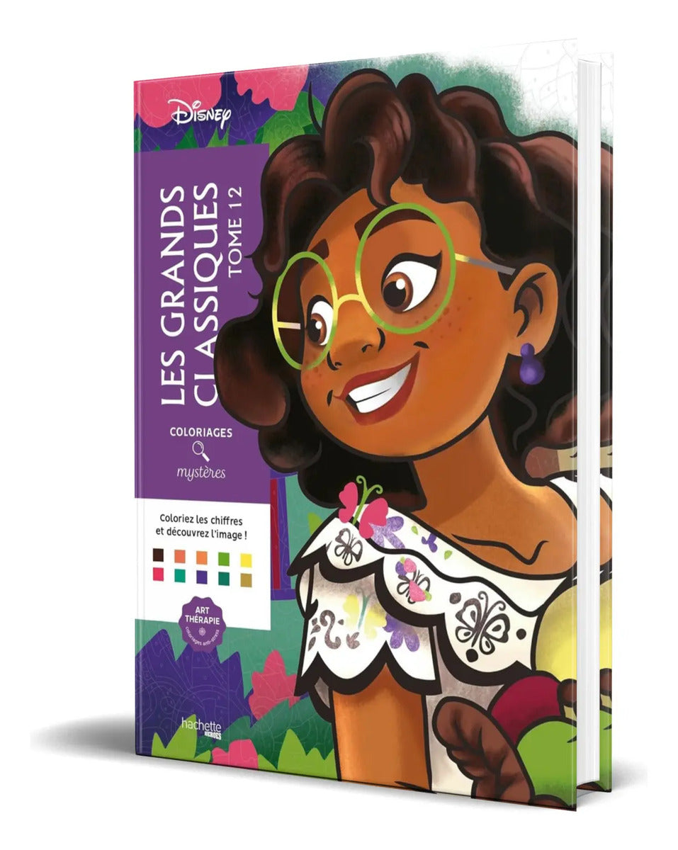 Portada de Colorea Y Descubre [ Grandes Clásicos Vol. 12 ] Encanto
