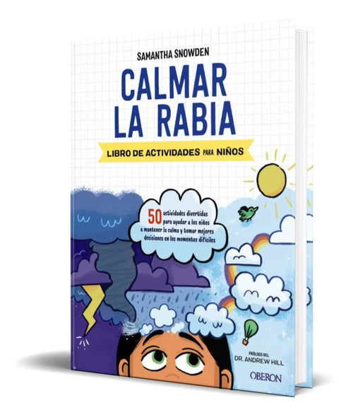 Portada de Calmar La Rabia [ Libro De Actividades Para Niños ] Original