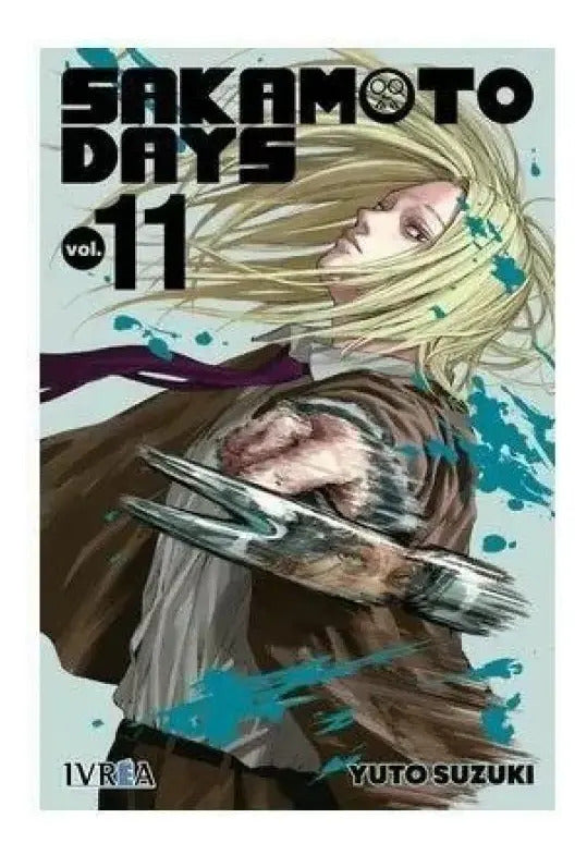 Portada de Sakamoto Days 11, De Suzuki, Yuto., Vol. 11. Editorial Editorial Ivrea, Tapa Blanda En Español