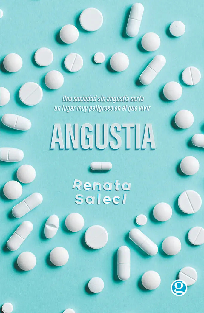 Portada de Angústia, De Salecl, Renata. Editorial Ediciones Godot En Español