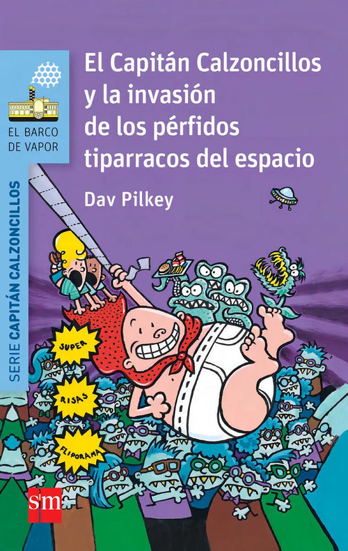 Portada de Capitan Calzoncillos Invasion Perfidos Tiparracos Espa Bv...