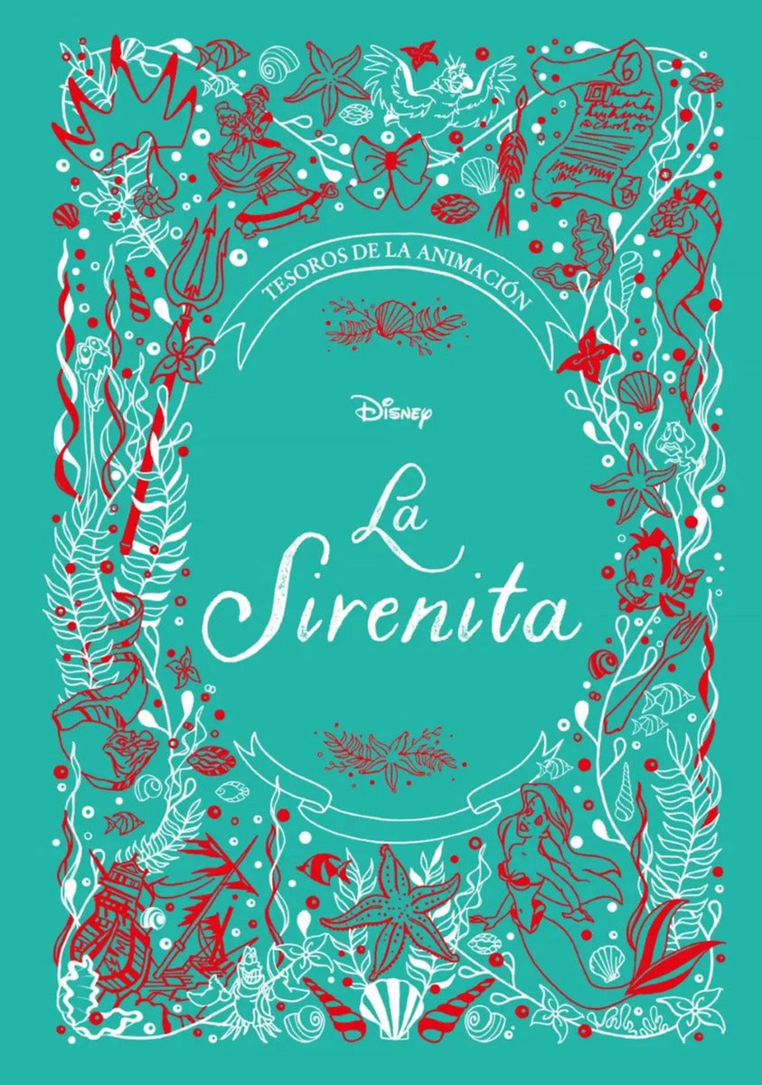 Portada de Libro La Sirenita. Tesoros De La Animación - Vv.aa.