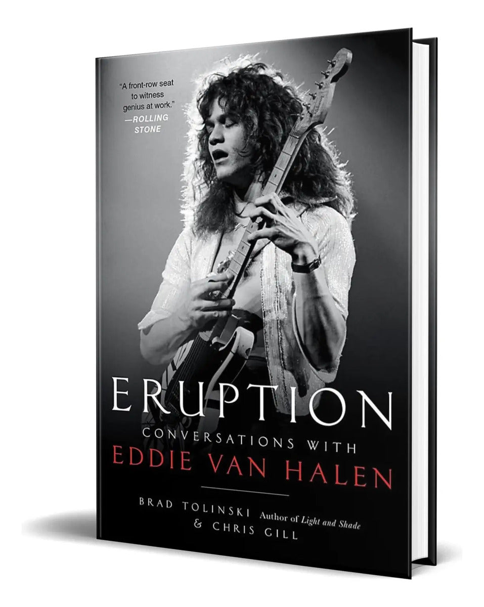 Portada de Libro Eruption Conversations With Eddie Van Halen Original
