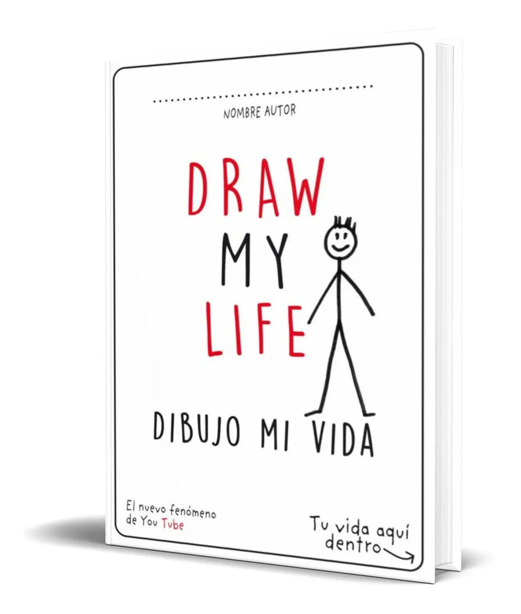 Portada de Libro Draw My Life [ Original ] Envío Gratis