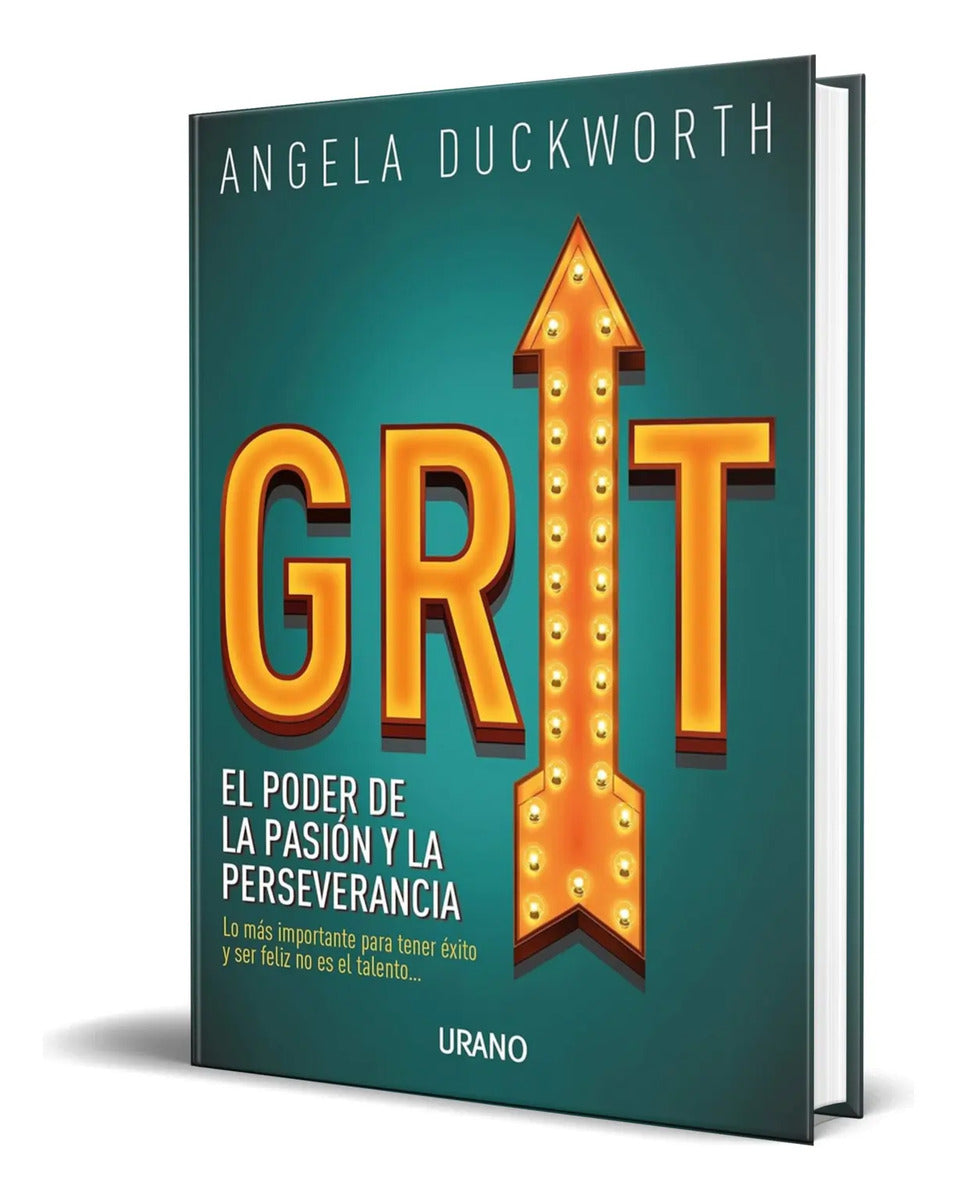 Portada de Libro Grit El Poder De La Pasión Y La Perseverancia Original