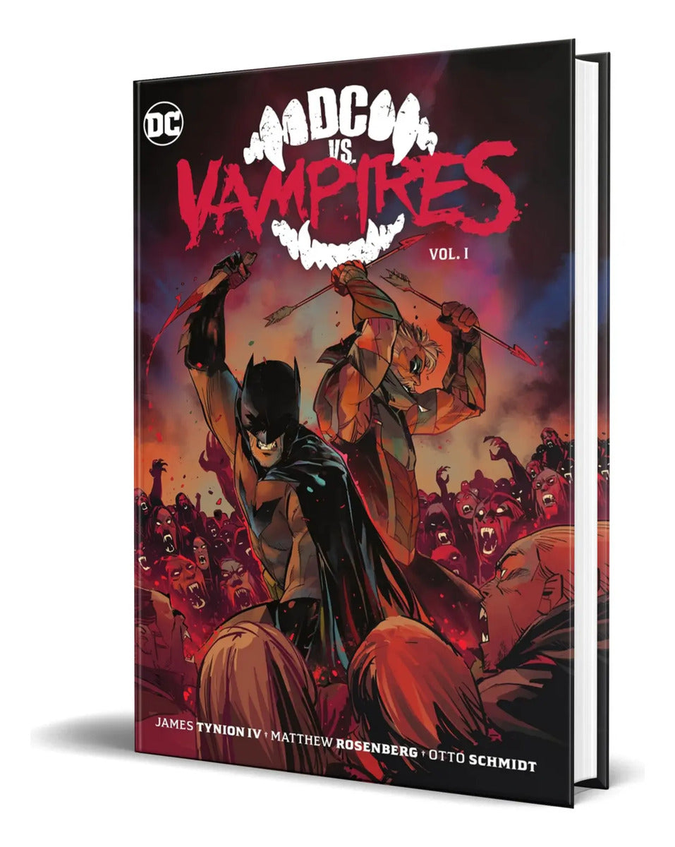 Portada de Libro Dc Vs. Vampires Vol.1 [ Iv Tynion James ] Original
