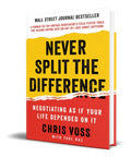 Portada de Libro Never Split The Difference [ Pasta Dura ] Chris Voss