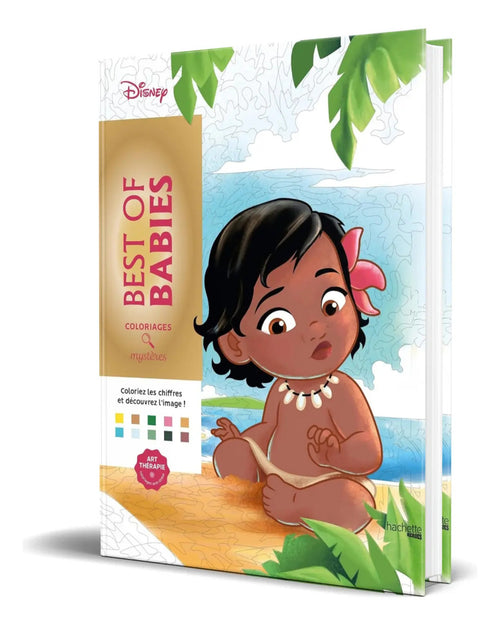 Portada de Colorea Y Descubre El Misterio [ Lo Mejor De Los Bebés ]