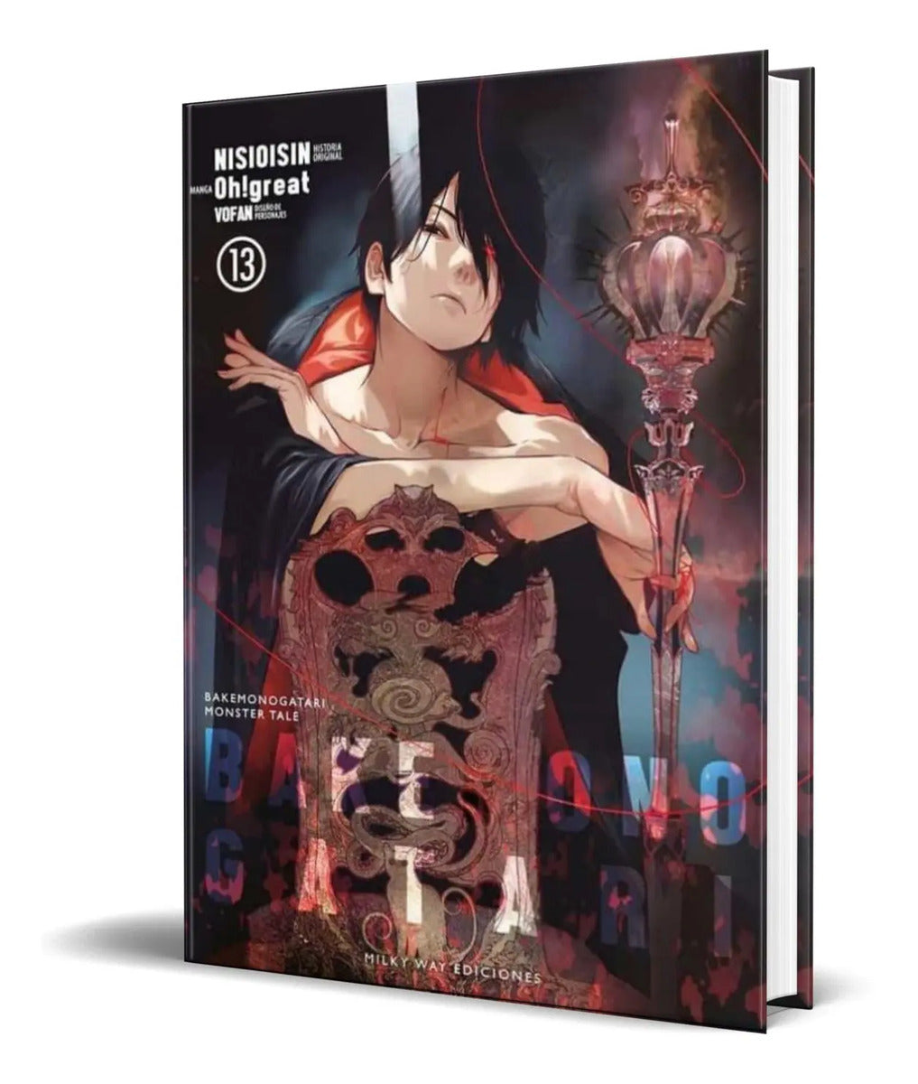 Portada de Libro Bakemonogatari 13 [ Manga ] Original