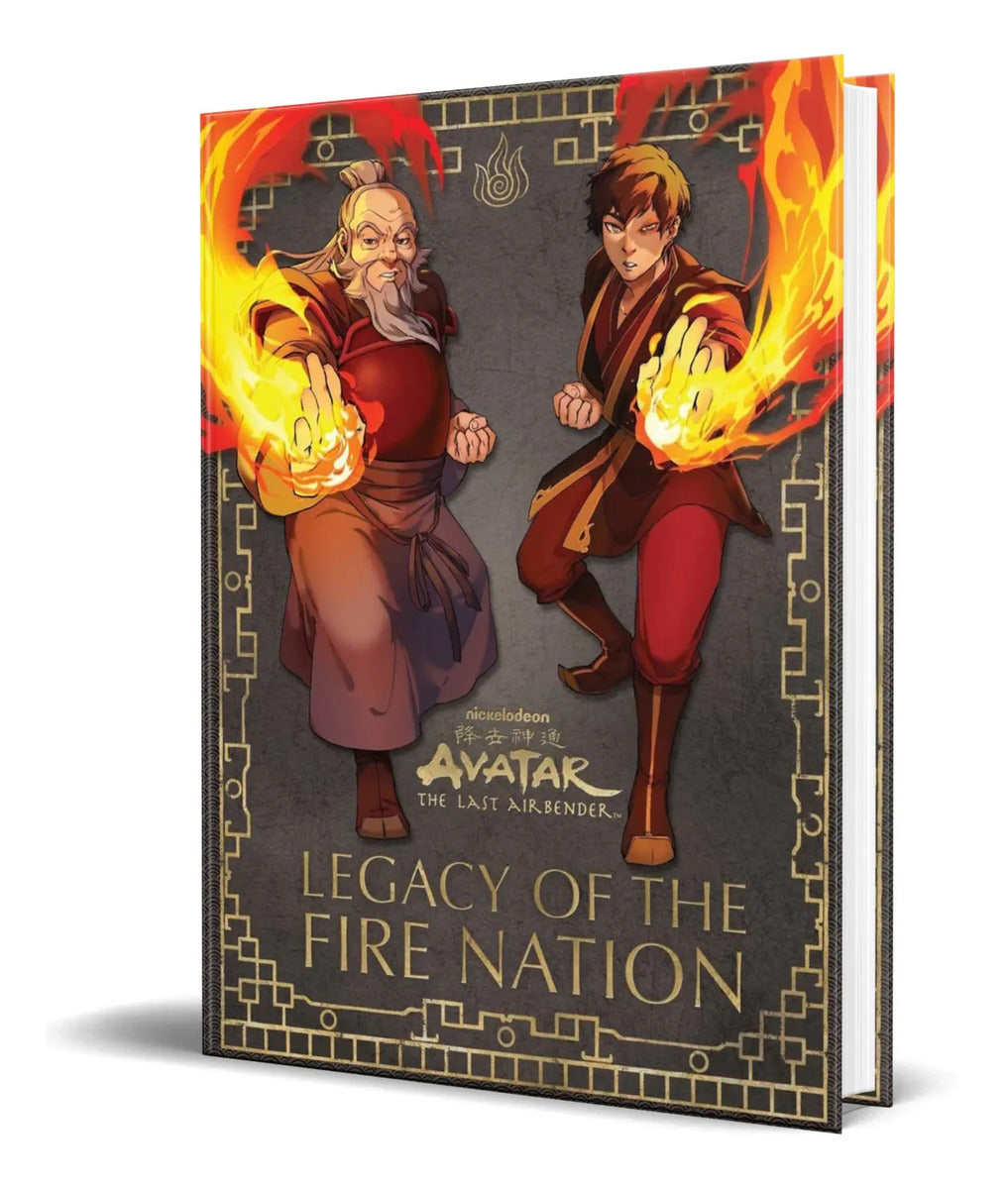 Portada de Libro Avatar [ Legacy Of The Fire Nation ] Pasta Dura