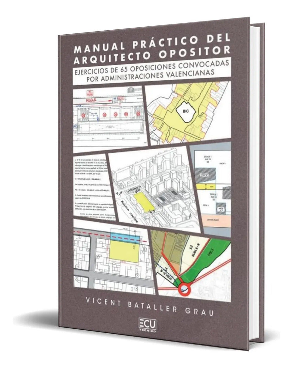 Portada de Libro Manual Práctico Del Arquitecto Opositor [ Original ]