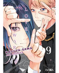 Portada de Kaguya-sama: Love Is War No. 9, De Aka Akasaka. Editorial Ivrea, Tapa Blanda En Español, 2021