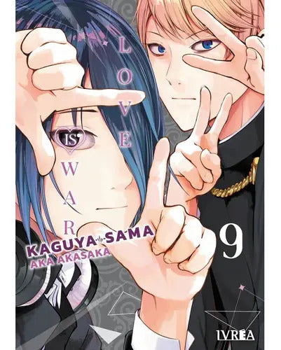 Portada de Kaguya-sama: Love Is War No. 9, De Aka Akasaka. Editorial Ivrea, Tapa Blanda En Español, 2021
