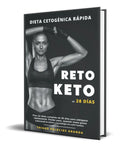 Portada de Libro Reto Keto De 28 Días [ Dieta Cetogénica ] Original