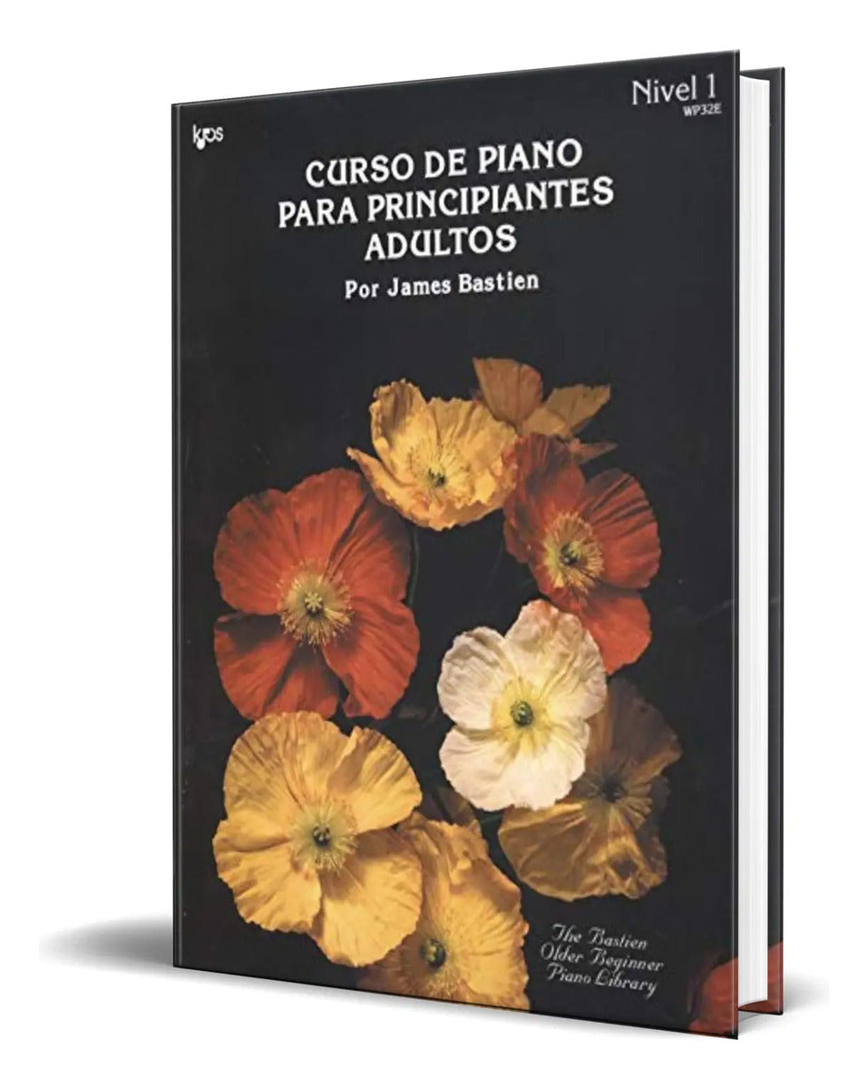 Portada de Libro Curso Piano Principiante Adultos [ Original ]
