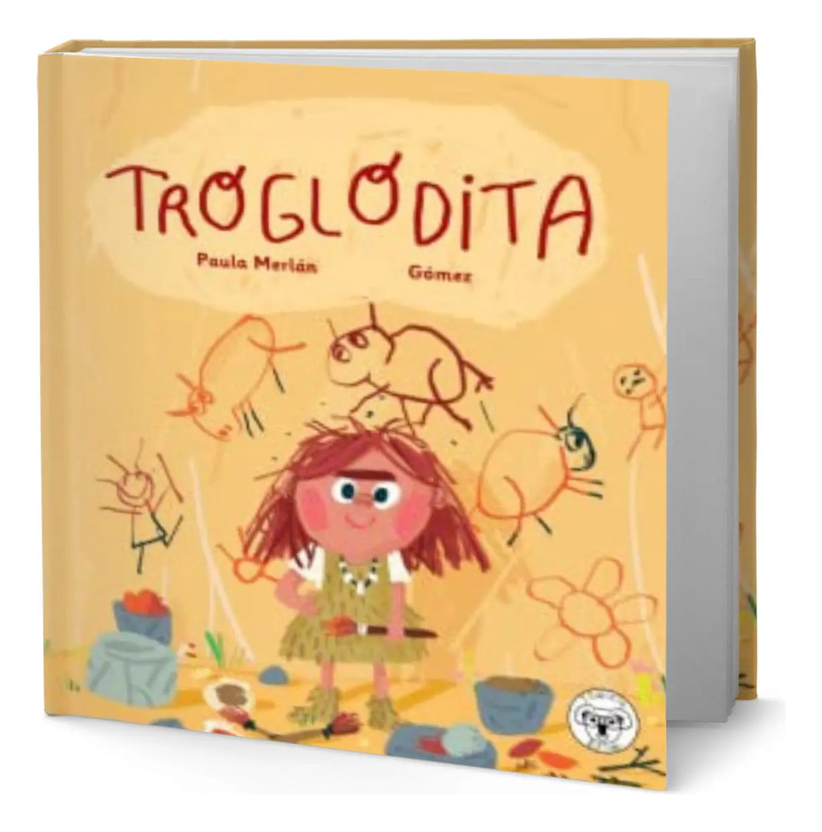 Portada de Libro Troglodita [ Paula Merlán ] Original