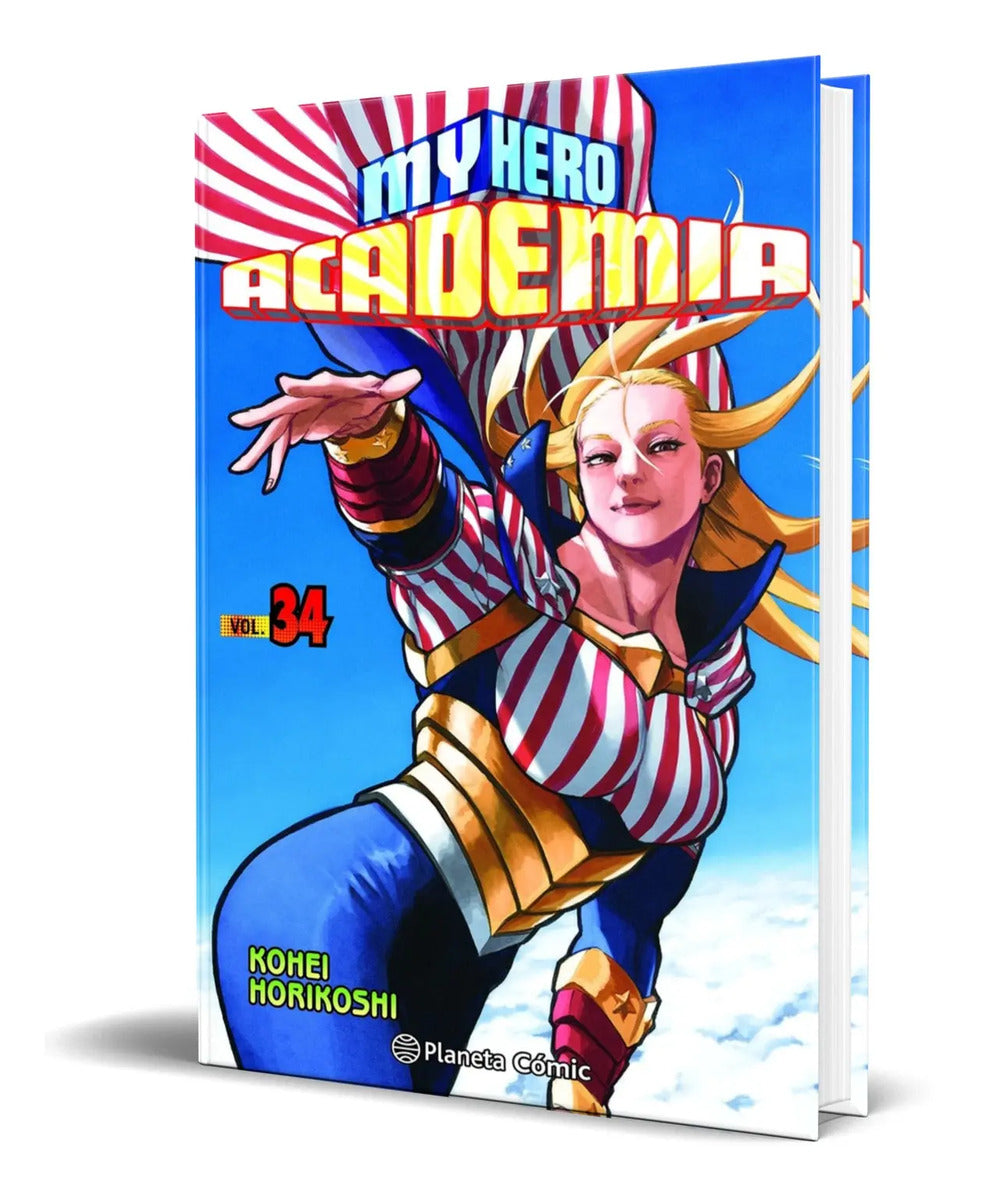 Portada de Libro My Hero Academia Vol.34 [ Kohei Horikoshi ] Original