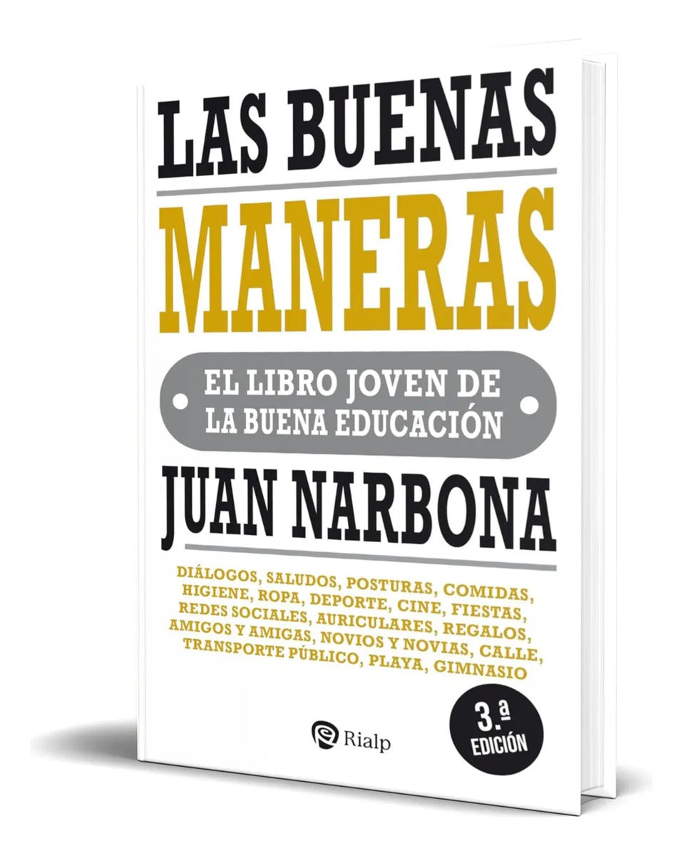Portada de Libro Las Buena Maneras El Libro Joven De La Buena Educación