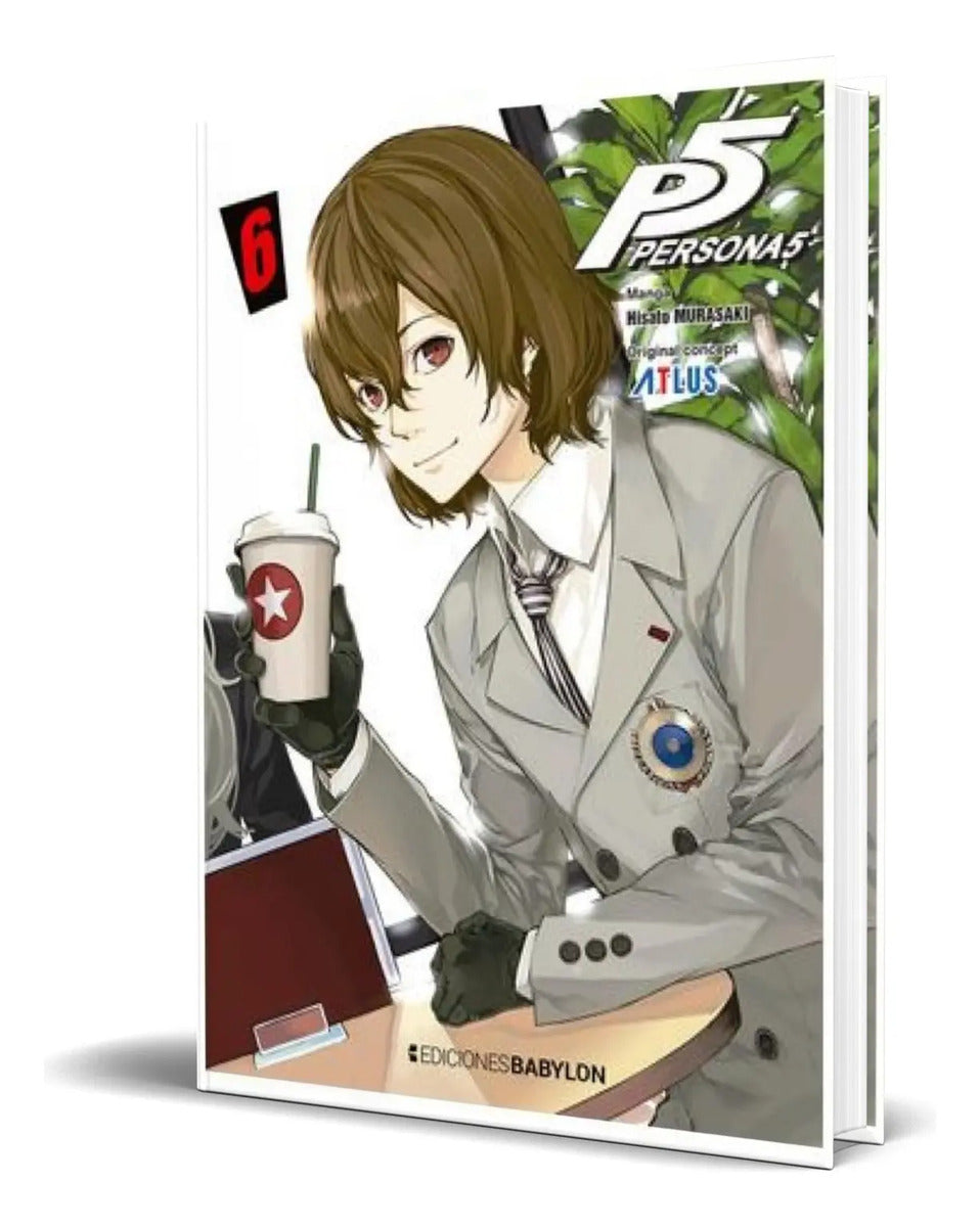 Portada de Cómic Persona 5 Vol.6 [ Hisato Murasaki ] Original