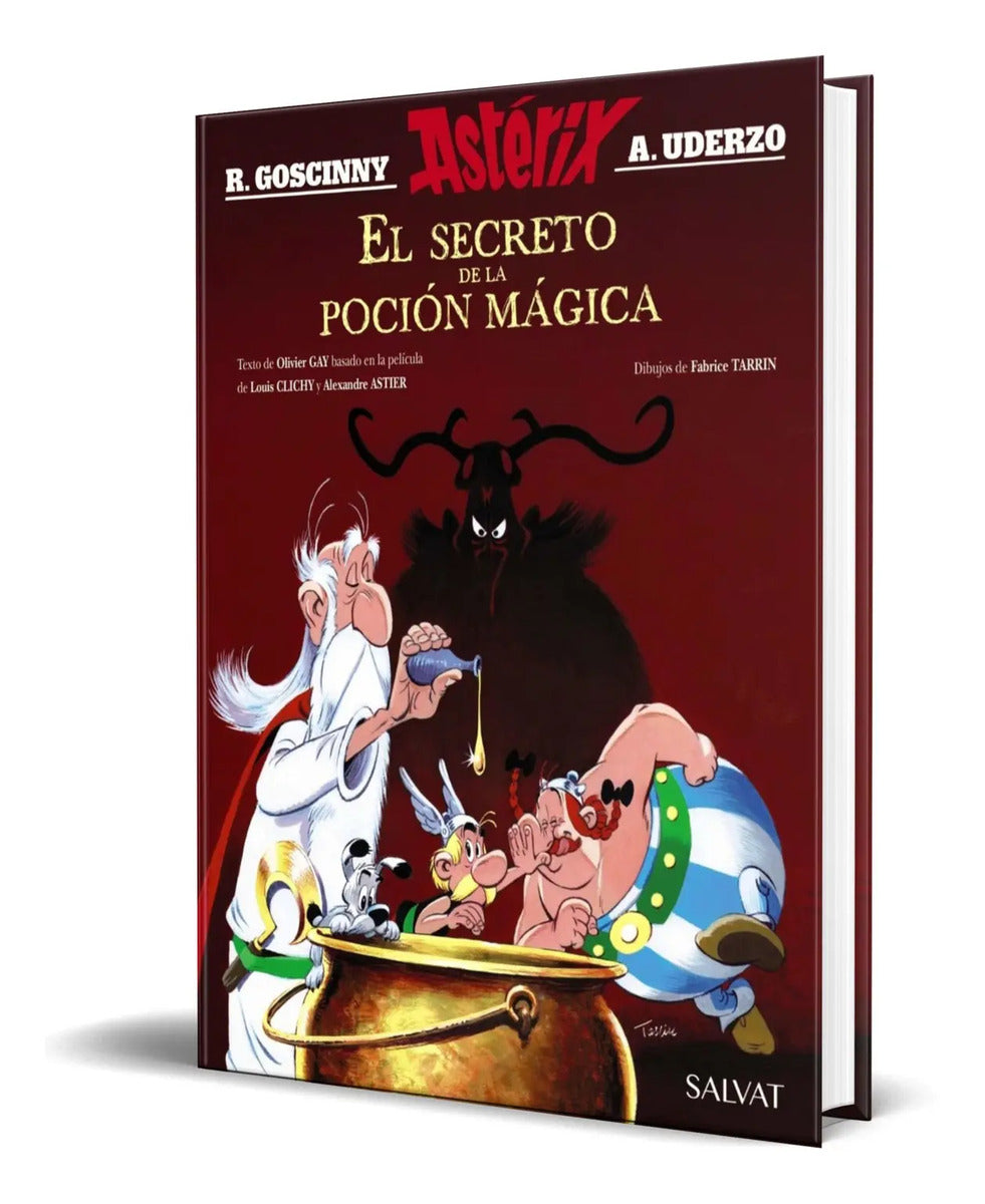 Portada de Libro El Secreto De La Poción Mágica René Goscinny Original