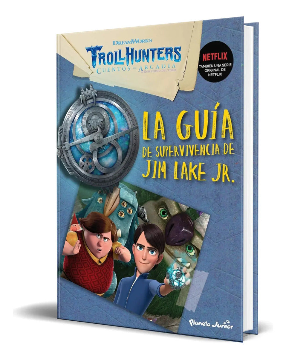 Portada de Libro Trollhunters La Guía De Supervivencia De Jim Lake Jr.