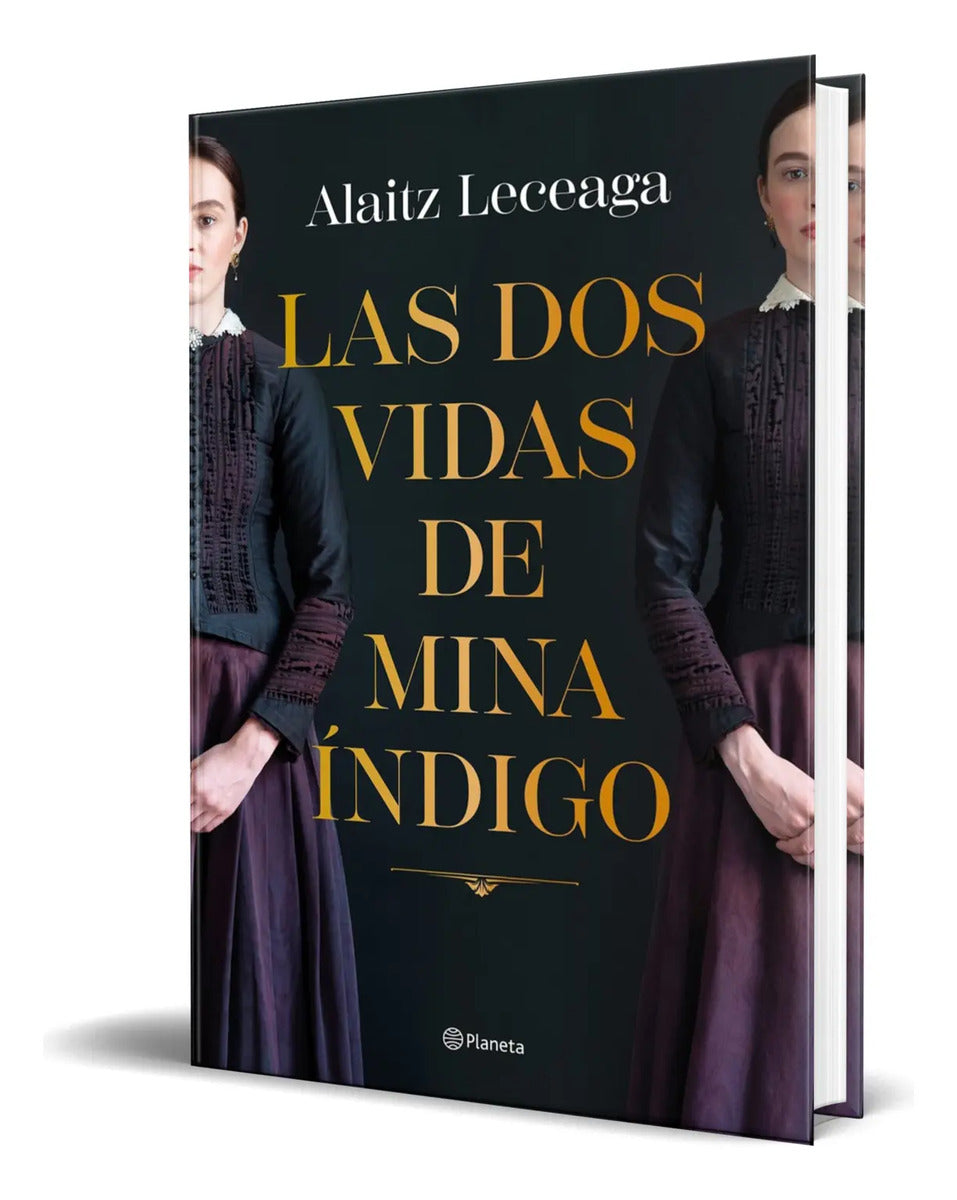 Portada de Libro Las Dos Vidas De Mina Índigo Alaitz Leceaga Original