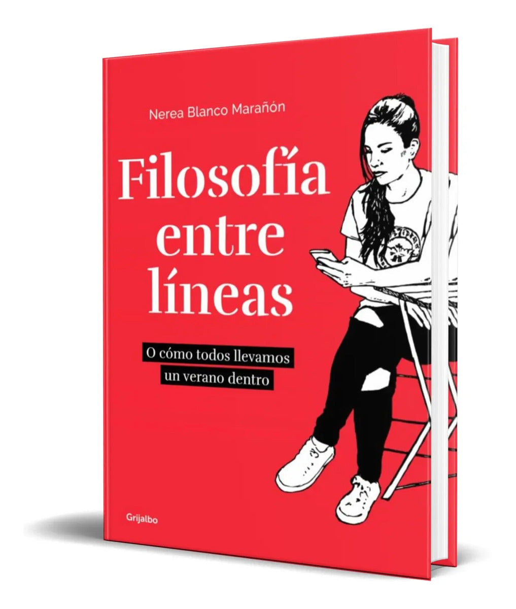 Portada de Libro Filosofia Entre Lineas [ Nerea Blanco ] Original